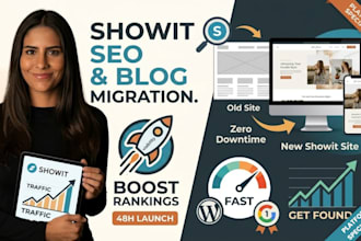 migrate your blog to showit and optimize your technical SEO for more visibility