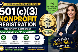 prepare 501c3 non profit registration expert guidance for application success