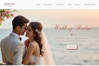 design squarespace event planner website wedding website party planner website