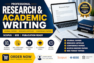 write papers, research article, conference papers, scopus and ieee papers