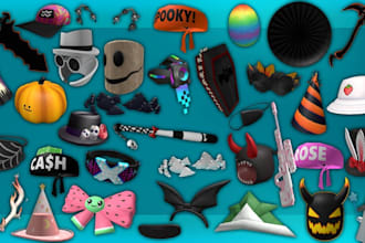create 3d roblox ugc avatar, roblox bundle rigging, dynamic head, roblox assets