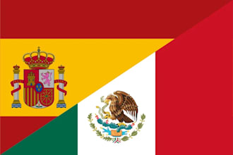 translate english to spanish, fast and natural