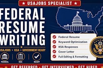 write federal government resume for USA jobs resume writing with ksa responses