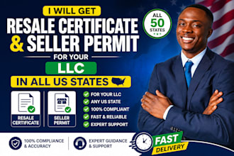 get seller permit, resale certificate, tax exempt, zero tax filing