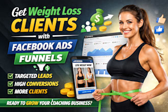 generate hot health and fitness leads, weight loss leads via facebook ads
