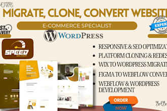 migrate, clone convert lovable ai, weebly, wordpress, ui ux figma to webflow