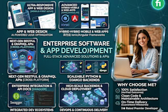 develop hybrid mobile application and website