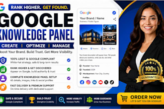 optimize your online presence for visibility in google panel for company brand