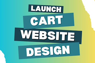 build a high converting launch cart ecommerce website