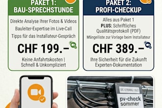 be your independent solar expert for a second opinion