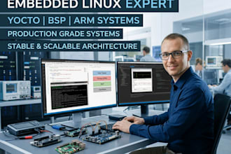 develop embedded linux and yocto systems for arm based devices