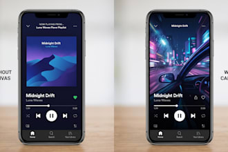 create animated spotify canvas videos and artist banners
