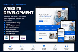 design a responsive wordpress website that converts visitors