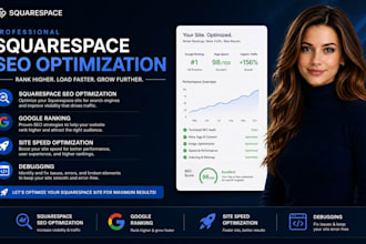 do sqaurespace, landing page design, homepage, dynamic content, code development