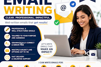write clear and professional business emails