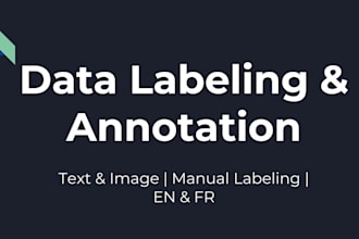 label and annotate data for ai training text and images