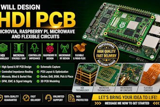design hdi technology, microvia raspberry pi microwave and flexible circuits pcb