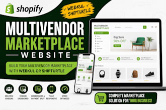 setup shopify multivendor marketplace, build shopify marketplace ecommerce store
