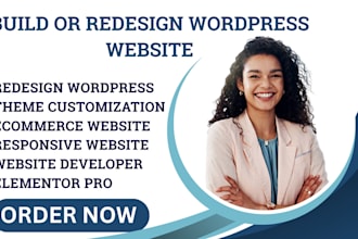 build or redesign disceno web ecommerce wordpress website business website