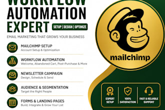 do mailchimp workflow setup email automation marketing campaign for your website
