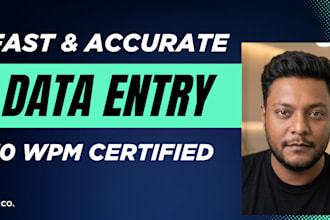 do fast data entry, copy typing and invoice processing