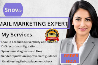 fix snov io email deliverability spam issue domain authentication setup
