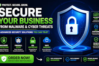 provide website security and malware protection SSL firewall setup safe website