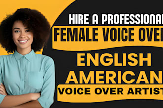 record american female voice for business, short stories and audiobook narration