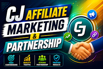 manage your cj affiliate program and recruit publishers