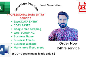 scraping data from google maps yellow pages and website