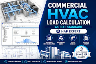 perform commercial hvac load calculation manual