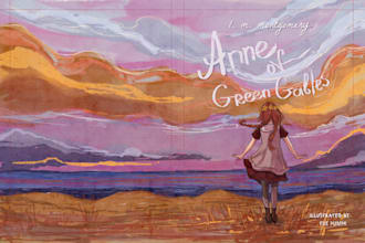 draw a dreamy book illustration