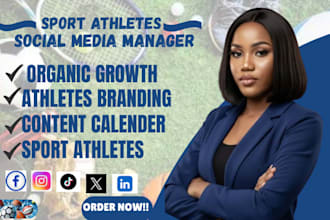 manage and grow social media for sport and student athletes