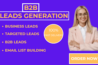 provide targeted b2b lead generation services