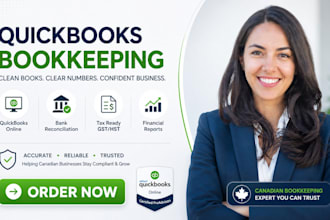 do quickbooks bookkeeping and canada tax return for small business