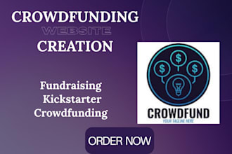 build a crowdfunding website, nonprofit website charity website donation website