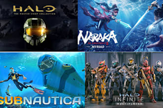 create scifi game steam capsule art steam game cover art fps game key art banner