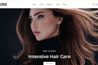 hair extension shopify store hair extension website beauty website hair store
