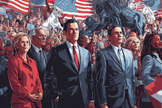 illustrate your political or satire cartoon