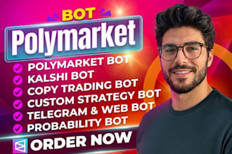 make polymarket bot, kalshi bot, pump fun bot, crypto copy trading, volume bot