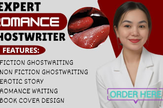 be your romance ghostwriter, dark romance, spicy romance, erotic romance, lgbtq