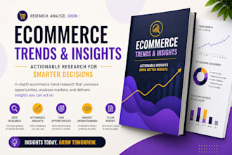 research ecommerce markets and provide actionable trend insights