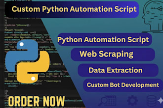 code python script for web scraping, telegram bot and automation