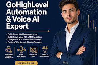 gohighlevel automation gohighlevel voice ai vapi gohighlevel custom crm expert