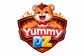 design a premium mascot logo for your brand or gaming profile