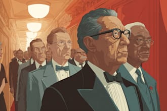 draw a political or satirical cartoon
