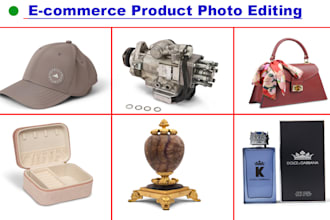do e commerce product photo editing, retouching and background removal