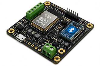 design iot pcb in easyeda with wifi and bluetooth modules