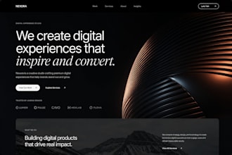 create an outstanding website that goes beyond your expectations