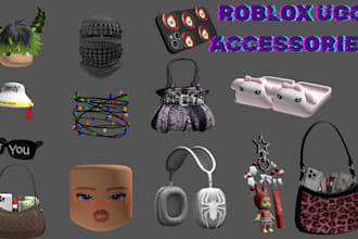 create custom roblox ugc accessories, roblox custom models, roblox wearables